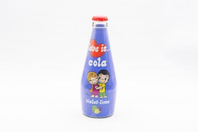 Газированный напиток Love is Кола со вкусом миндаля и черешни 300 мл