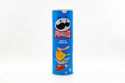 Картофельные чипсы со вкусом соли и уксуса PRINGLES 165 г