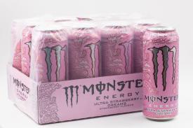 Напиток энергетический Monster Energy Ultra Strawberry Dreams 500 мл