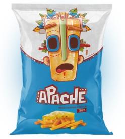 Пшеничные чипсы-палочки Apache со вкусом Сыра 40 гр