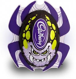 Шоколадное яйцо (паук) Cadbury Crunchy Spider 30 грамм