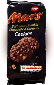 Печенье Mars soft Baked Double Chocolate&Caramel 162 гр