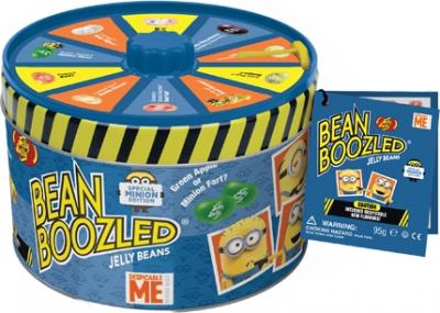 Драже Jelly Belly Bean Boozled Миньоны с вращающимся диском 95 грамм