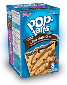 Печенье Pop Tarts 8 PS Frosted Chokolate Chip с шоколадной начинкой 416 грамм