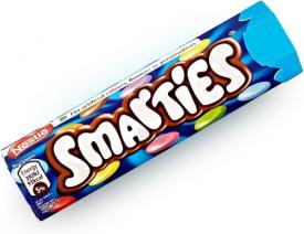 Шоколадное драже Nestle Smarties Single Bar 38 грамм