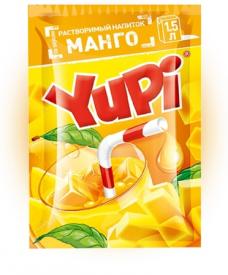 Растворимый напиток YUPI Манго 15 гр